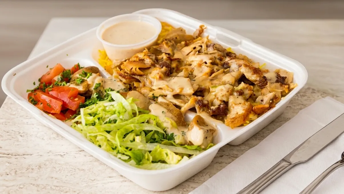 Shawarma Plate from Calgary Shawarma, delivered to Ramsay, Calgary, AB